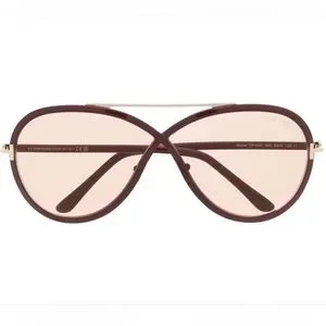 NEW TOM FORD RICKIE SUNGLASSES TF1007 69E UNISEX EYEWEAR FT1007/S RED BROWN NEW TOM FORD RICKIE SUNGLASSES TF1007 69E UNISEX EYEWEAR  main image 2